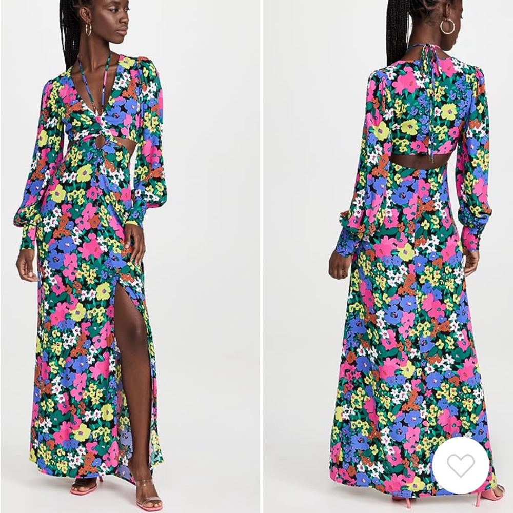 NWT AFRM Floral Gown